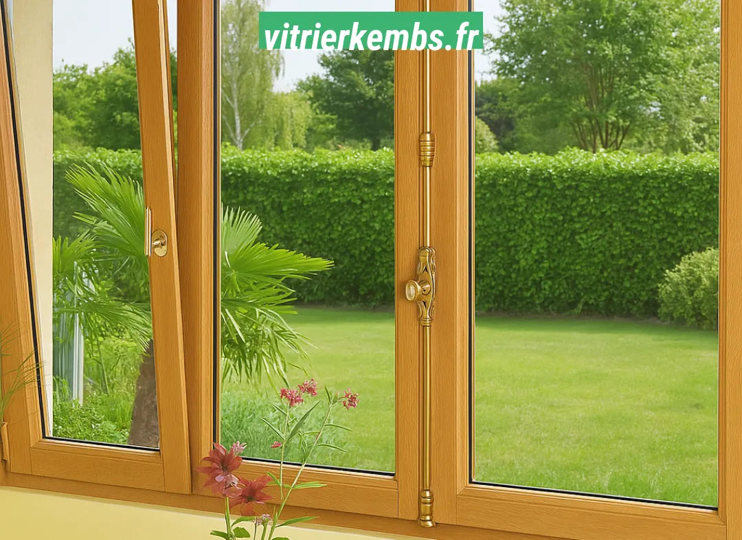 Installation de fenêtre en bois sur mesure Kembs